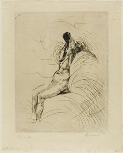 Apoteoza, płyta dwunasta z Kobiety autorstwa Albert Besnard