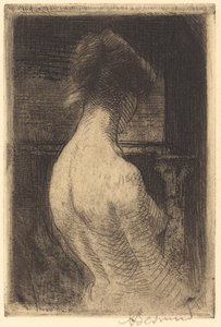 Plecy kobiety (Dos de Femme) autorstwa Albert Besnard