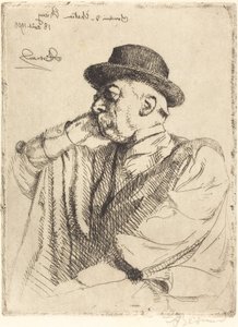 Edmond Pigalle autorstwa Albert Besnard
