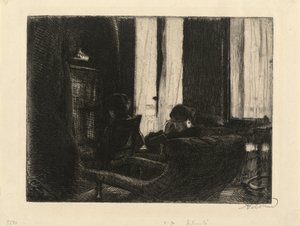 Intymność autorstwa Albert Besnard
