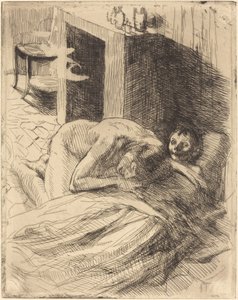 Nędza (Nędza) autorstwa Albert Besnard