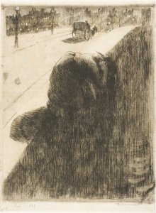 Samobójstwo, płyta jedenasta od Woman autorstwa Albert Besnard