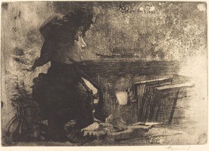 Filiżanka herbaty autorstwa Albert Besnard