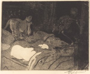 Zagadka (Zagadka) autorstwa Albert Besnard
