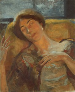 Głowa kobiety autorstwa Albert Besnard