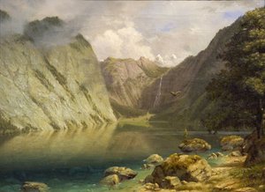 Zachodni krajobraz autorstwa Albert Bierstadt