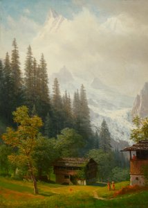 Scena alpejska autorstwa Albert Bierstadt