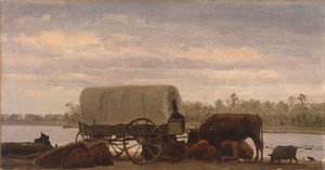 Południe na Placie autorstwa Albert Bierstadt