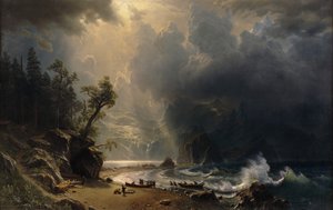 Puget Sound na wybrzeżu Pacyfiku, 1870