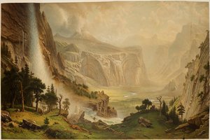 Kopuły Yosemite autorstwa Albert Bierstadt