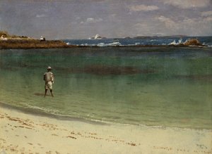 Scena wybrzeża Indii Zachodnich autorstwa Albert Bierstadt