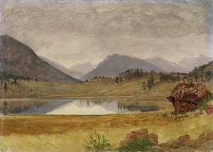 Kraina Wind River, ok. 1860 r autorstwa Albert Bierstadt