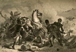 Bitwa o Nowy Orlean - Śmierć generała Pakenhama, 1878.