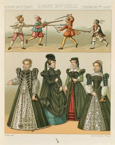 „Le Costume Historique” (Cała historia kostiumów) Auguste Racinet, tom IV autorstwa Albert Charles August Racinet