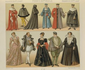 „Le Costume Historique” (Cała historia kostiumów) Auguste Racinet, tom IV autorstwa Albert Charles August Racinet