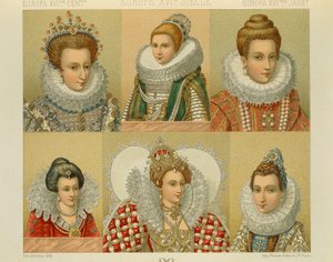 „Le Costume Historique” (Cała historia kostiumów) Auguste Racinet, tom IV autorstwa Albert Charles August Racinet
