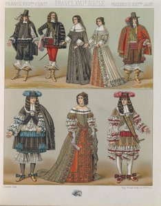 „Le Costume History” (Cała historia kostiumów) Auguste Racinet, tom V autorstwa Albert Charles August Racinet