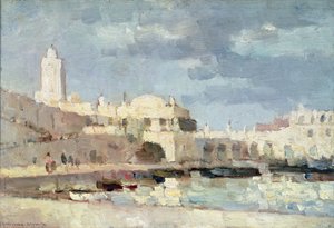 Port w Algierze, 1876