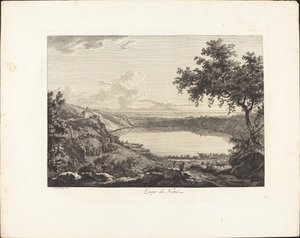 Lago Nemi autorstwa Albert Christoph Dies