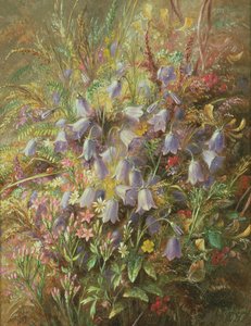 Dzwonki i inne leśne kwiaty i trawy autorstwa Albert Durer Lucas