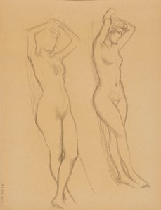 Nagość autorstwa Albert Edelfelt