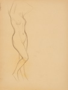 Nagość autorstwa Albert Edelfelt