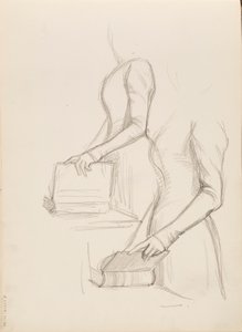 Camille Vallery-Radot, szkic do portretu
