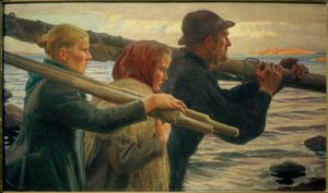 Zewnętrzny archipelag autorstwa Albert Gustaf Aristides Edelfelt