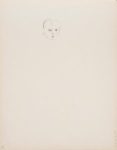 Głowa dziecka autorstwa Albert Edelfelt