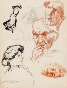 Projekty personelu autorstwa Albert Edelfelt