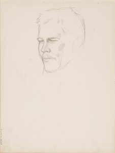 Juho Rissanen autorstwa Albert Edelfelt