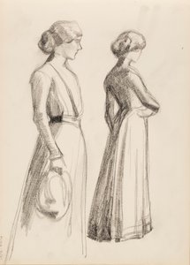 Dwie postacie kobiece autorstwa Albert Edelfelt