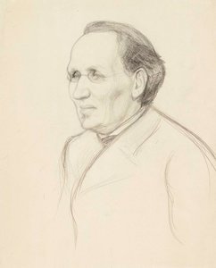 Studium portretowe profesora Strömborga, popiersie autorstwa Albert Edelfelt