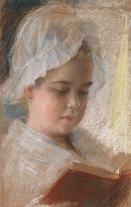 Portret Berty Edelfelt, szkic autorstwa Albert Edelfelt