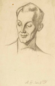 Portret Bruno Aspelina autorstwa Albert Edelfelt