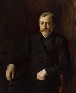 Portret profesora Carla Gustafa Estlandera autorstwa Albert Edelfelt