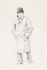 Portret mężczyzny autorstwa Albert Edelfelt