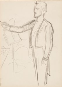 Robert Kajanus, szkic do portretu