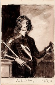 Sir Edmund Verney, kopia według Anthony’ego van Dycka autorstwa Albert Edelfelt