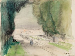St Cloud autorstwa Albert Edelfelt