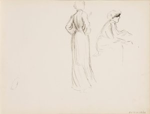 Projekty personelu autorstwa Albert Edelfelt