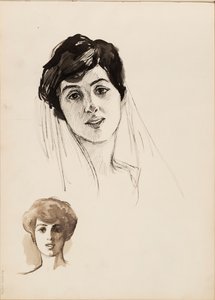 Postacie kobiece autorstwa Albert Edelfelt