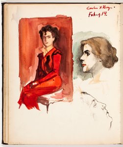 Bez tytułu autorstwa Albert Edelfelt