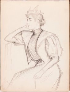 Bez tytułu autorstwa Albert Edelfelt