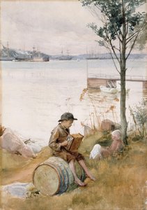 Bez tytułu autorstwa Albert Edelfelt