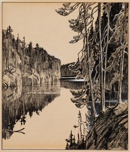 Bez tytułu autorstwa Albert Edelfelt