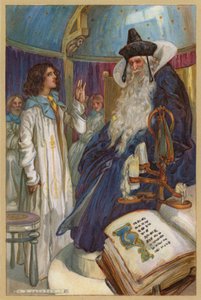 Zacząłem nabierać odwagi i opowiedziałem Jego Wysokości krótką historię moich kilku przygód (chromolitho) autorstwa Albert Edward Jackson