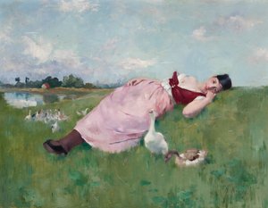 Gęsiareczka autorstwa Albert Emile Artigue