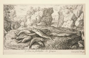 Gabius lub Fundus. Le Goujón autorstwa Albert Flamen