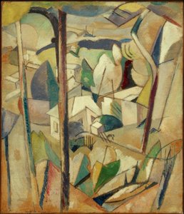 Krajobraz na Bermudach autorstwa Albert Gleizes